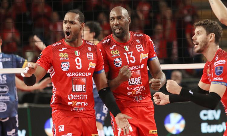 Champions League, la Lube stravince il derby con Trento e blinda il primo posto