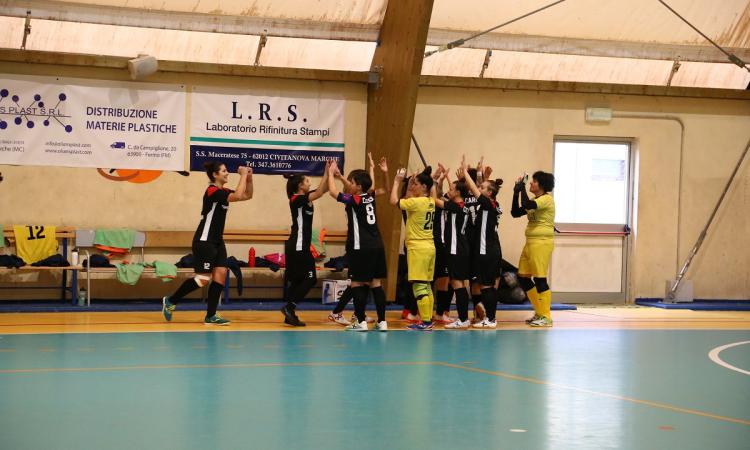 Calcio a 5, il Civitanova Dream Futsal fa suo il derby: piegato il Futsal Prandone