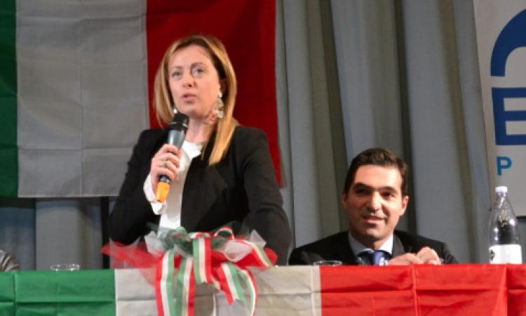 Regionali, Meloni è chiara: "Acquaroli è il candidato nelle Marche, gli accordi non vanno ridiscussi" Regionali, Meloni è chiara: "Acquaroli è il candidato nelle Marche, gli accordi non vanno ridiscussi"