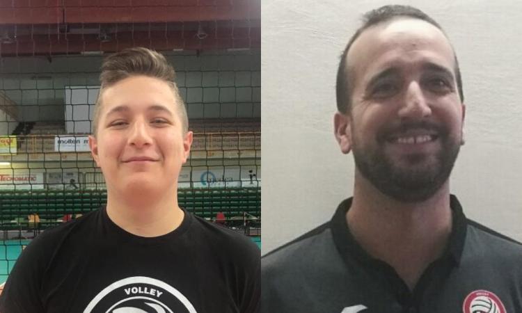 Volley Macerata festeggia doppio: Emanuele Veres al Regional Day di Filottrano e il coach Matteo Cacchiarelli che consgue il titolo di dottorato