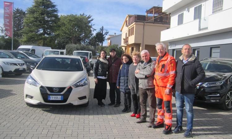 Macerata, Sergio Tiranti vince una Nissan Micra alla lotteria di beneficenza della Croce Verde Macerata, Sergio Tiranti vince una Nissan Micra alla lotteria di beneficenza della Croce Verde
