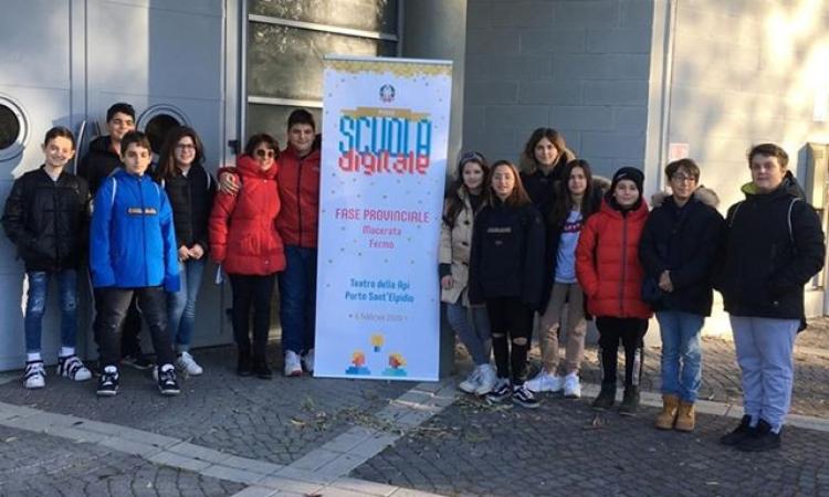Tolentino, Premio Scuola Digitale: gli alunni dell'Istituto "Lucatelli" sul podio Tolentino, Premio Scuola Digitale: gli alunni dell'Istituto "Lucatelli" sul podio
