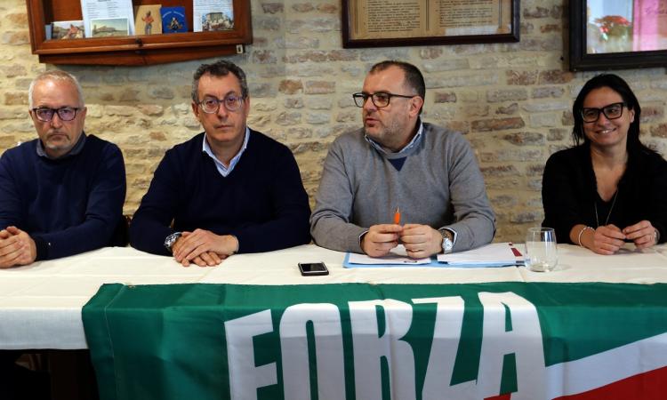 Macerata, Forza Italia presenta il programma: "Non saremo noi a spaccare la coalizione"