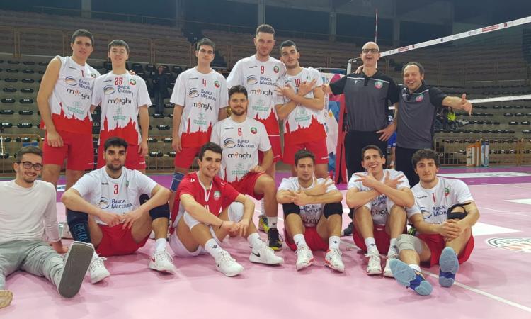 Volley serie C, Banca Macerata batte la Golden Plast Potenza Picena con un netto 3-0 Volley serie C, Banca Macerata batte la Golden Plast Potenza Picena con un netto 3-0