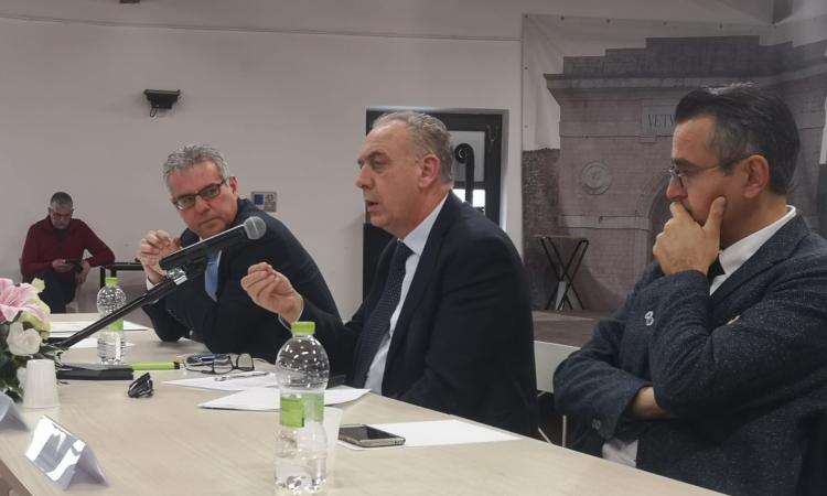 Sisma, il commissario Legnini in visita a Norcia con i sindaci: "Semplificare le procedure per la ricostruzione"