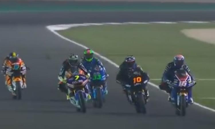 Moto 2, rimonta da urlo per Baldassarri: secondo posto in Qatar Moto 2, rimonta da urlo per Baldassarri: secondo posto in Qatar