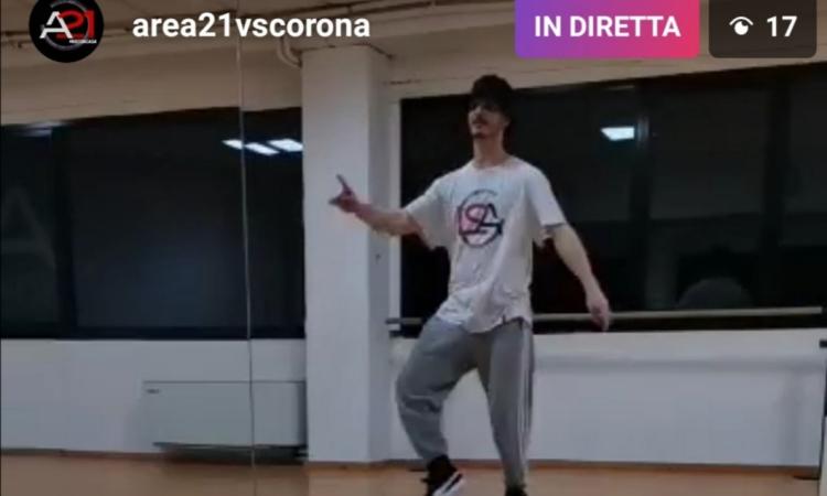 Corridonia, Area21vscorona: iniziano le lezioni di danza online di Gianluca Marrazzo