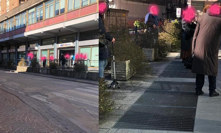 Tolentino, l'appello di una dipendente Ubi Banca: "Rispettate il buon senso civico"