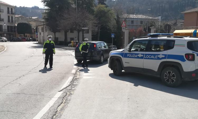 Coronavirus - San Severino, rafforzati i controlli sulle strade: linea dura e sanzioni per chi trasgredisce