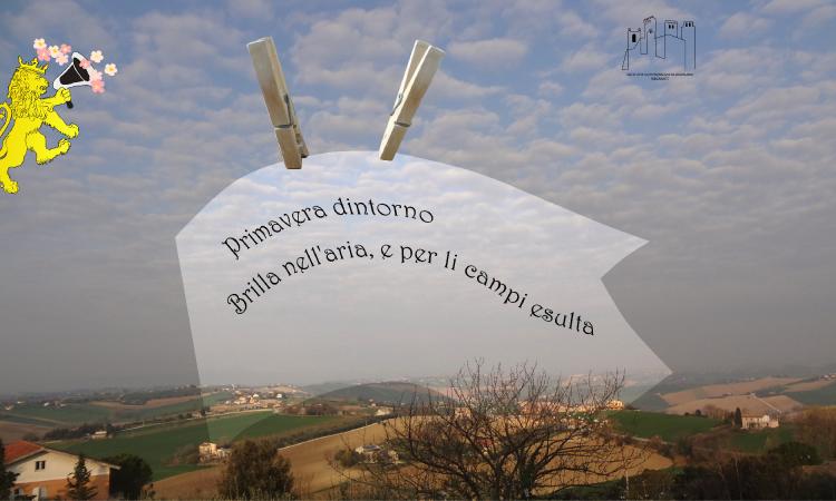 Recanati, "Io resto a casa e faccio scuola": Invasioni Poetiche sui balconi al tempo del Coronavirus Recanati, "Io resto a casa e faccio scuola": Invasioni Poetiche sui balconi al tempo del Coronavirus