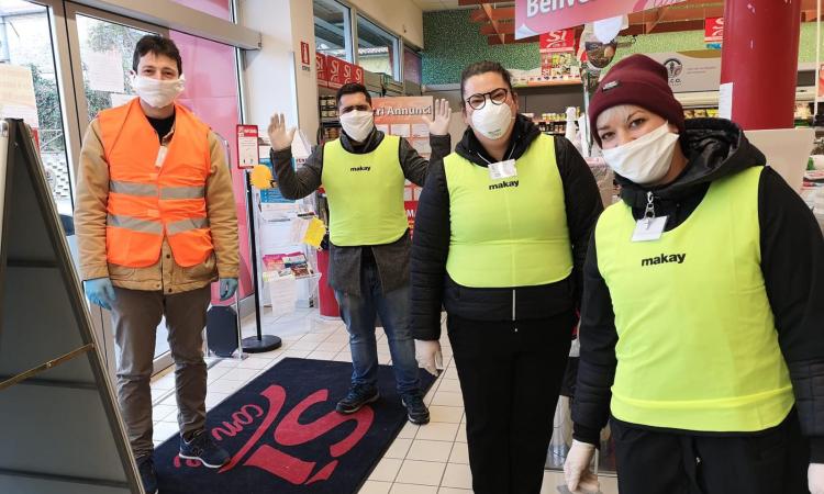 Appignano, il cuore e la solidarietà dei ragazzi del paese a servizio della Protezione Civile (FOTO)