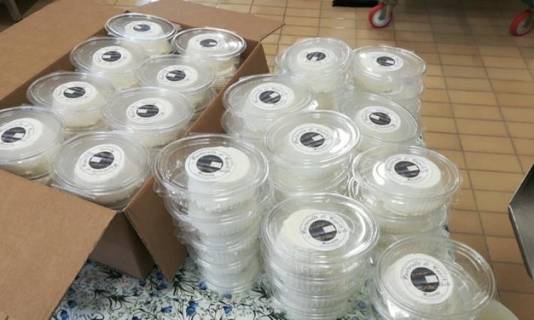 Visso, la Croce Rossa distribuisce ricotte agli abitanti: il regalo dell'azienda "Pastorello di Cupi" Visso, la Croce Rossa distribuisce ricotte agli abitanti: il regalo dell'azienda "Pastorello di Cupi"