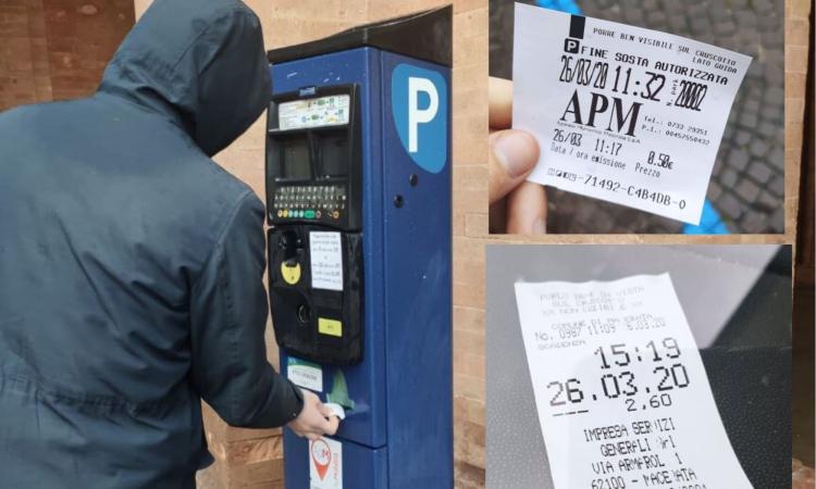 Macerata,l'"inganno" del parcheggio a pagamento: i controlli sono "invisibili" (FOTO)