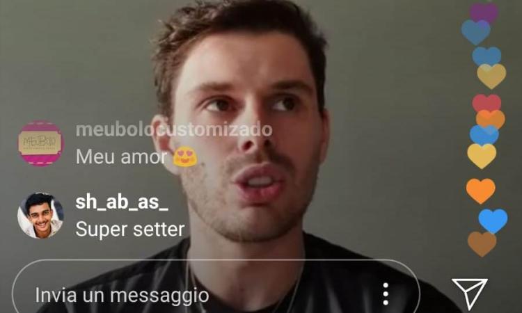 Lube, Bruno live su Instagram: "Stare in casa da solo non è facile, mi mancano famiglia e amici"