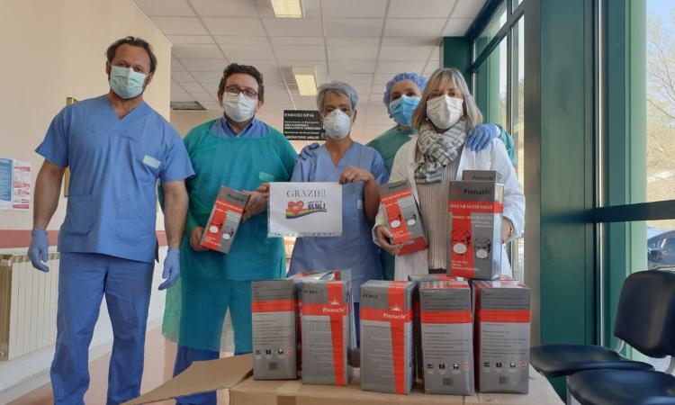 Nuovo reparto Covid all'ospedale di Macerata grazie al contributo della Andrea Bocelli Foundation