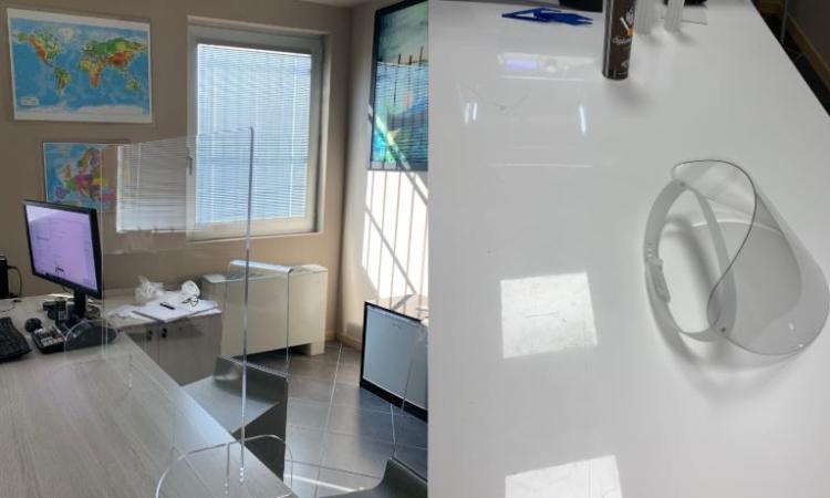 Potenza Picena, Emporium-Plexi riconverte la produzione per la realizzazione di barriere e visiere protettive