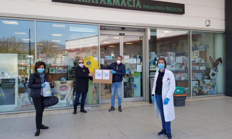 Matelica, tremila mascherine donate dal Lions Club