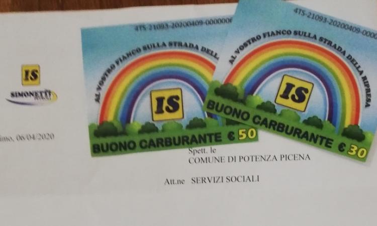 Potenza Picena, saranno riaperte le domande per i buoni spesa: donati 2mila euro in buoni benzina