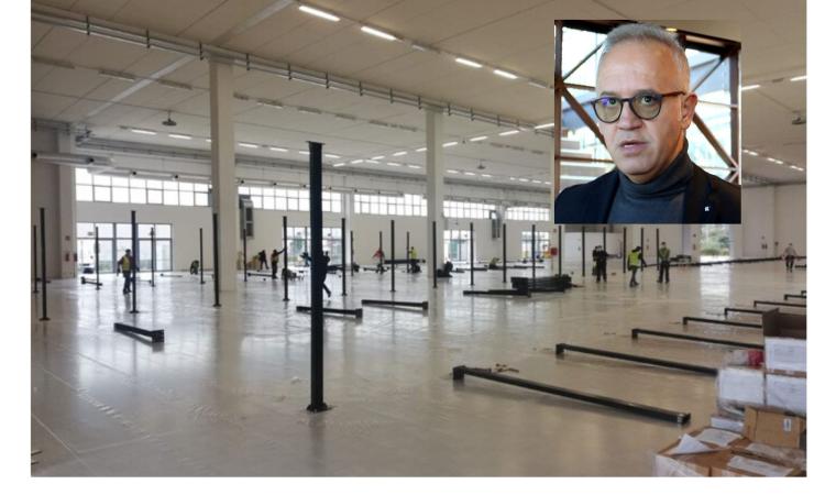 Covid Fiera Civitanova, primi interventi di riconversione, Ciarapica: "pronto entro 20 giorni" Covid Fiera Civitanova, primi interventi di riconversione, Ciarapica: "pronto entro 20 giorni"
