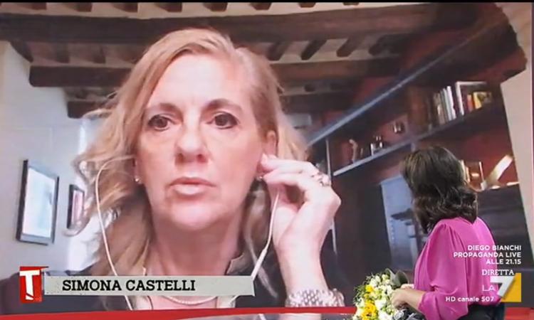 Simona Castelli: "Io malata invisibile e mio marito in terapia intensiva", racconta a Tagadà (VIDEO)