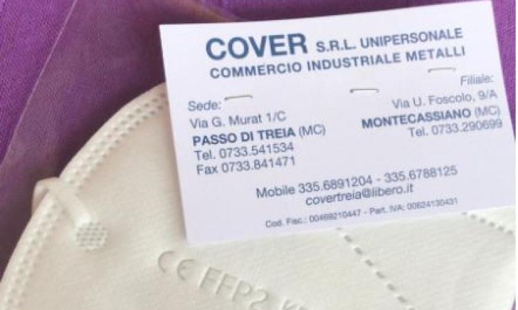 Ospedale di Macerata, la generosità di Cover: donate mascherine al reparto Dialisi