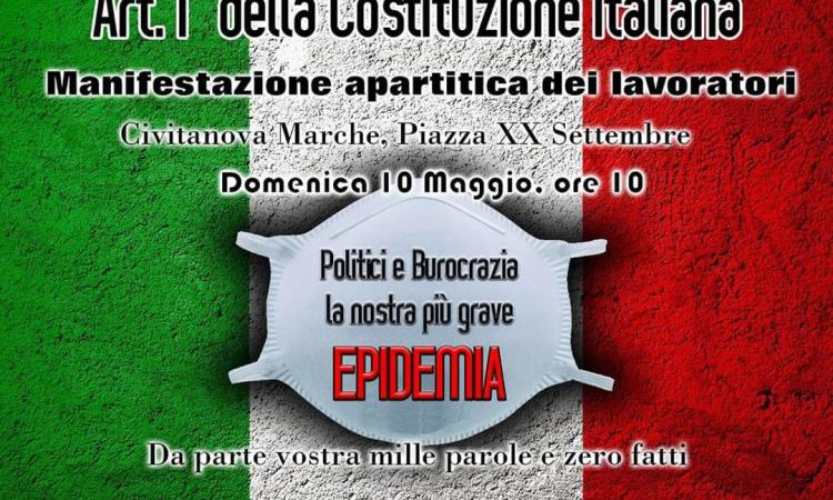 Scendono in piazza i lavoratori: il 10 maggio manifestazione a Civitanova