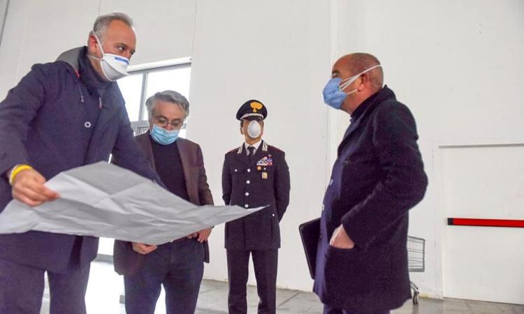 Civitanova, Ciarapica: "Il Covid Center sarà un'opera straordinaria a costo zero per la collettività"