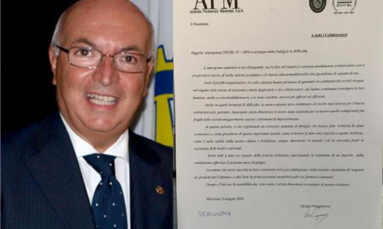 APM "Vergogna": l'invito del Presidente Piergiacomi a fare beneficenza scatena l'ira dei dipendenti