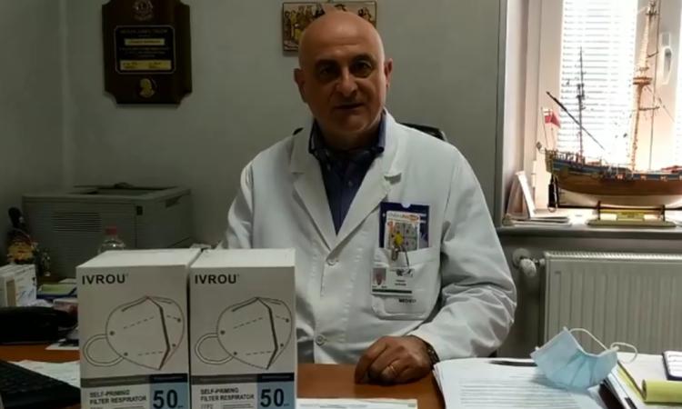 L'associazione Remare Onlus dona 160 mascherine ai Centri Dialisi di Macerata e Tolentino (VIDEO)