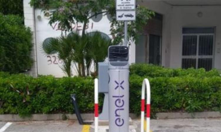 Ricarica dei veicoli elettrici: installate 5 colonnine a Porto Recanati Ricarica dei veicoli elettrici: installate 5 colonnine a Porto Recanati