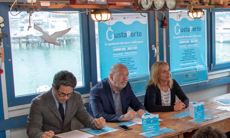 GustaPorto salpa a Civitanova per l'edizione 2020: tra le novità l'asta digitale da casa e un cartoon