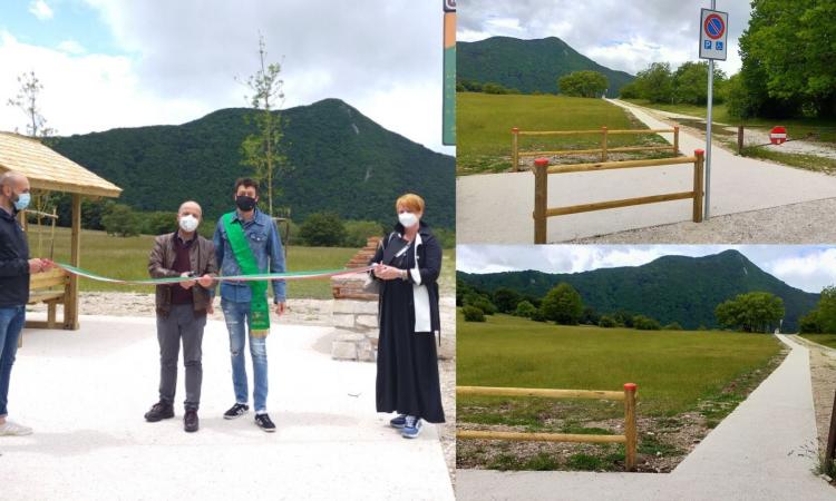 Natura senza barriere: a Pian dell'Elmo un'area di sosta e picnic per disabili Natura senza barriere: a Pian dell'Elmo un'area di sosta e picnic per disabili