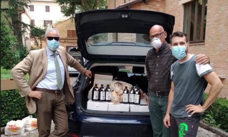 Fondazione Colonna al fianco del Banco di Solidarietà di Macerata: olio e parmigiano per 80 famiglie