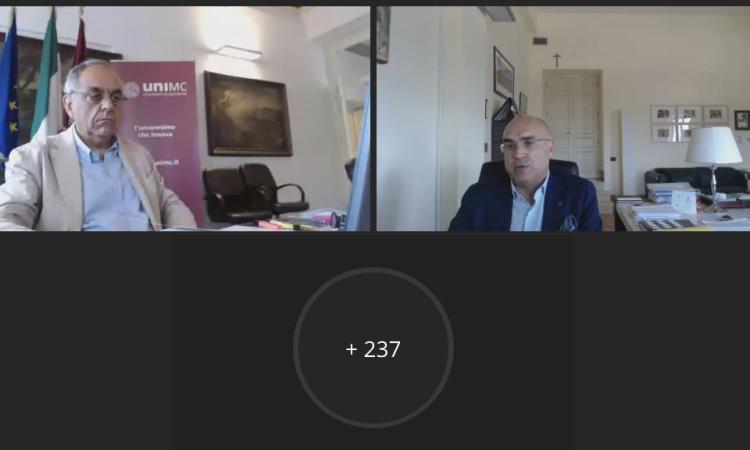 Unimc, oltre 250 partecipanti al webinar "Smart working, dall'esperienza alla norma" Unimc, oltre 250 partecipanti al webinar "Smart working, dall'esperienza alla norma"