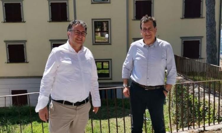 San Ginesio, l'Erap consegna dei nuovi alloggi a 10 famiglie sfollate a causa del sisma San Ginesio, l'Erap consegna dei nuovi alloggi a 10 famiglie sfollate a causa del sisma