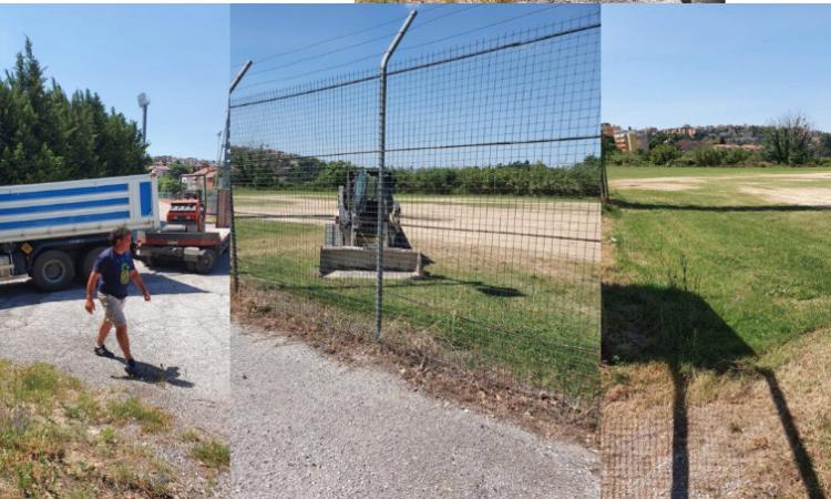 Maceratese, partono i lavori all'antistadio dell'Helvia Recina: la fine prevista per metà luglio Maceratese, partono i lavori all'antistadio dell'Helvia Recina: la fine prevista per metà luglio