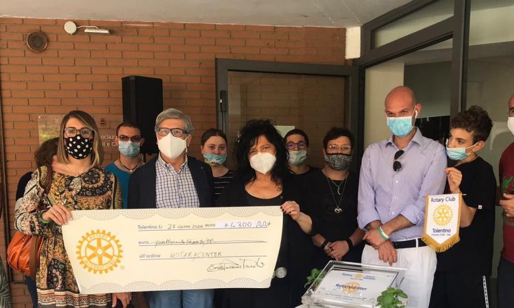 Tolentino, taglio del nastro per il Rotarycenter