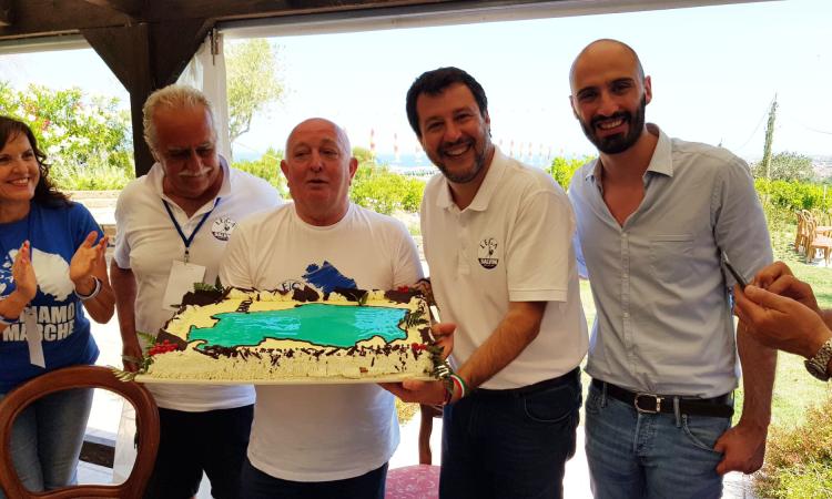 Salvini contro Ceriscioli: "Bocciato dai marchigiani, pronti a offrire un buon governo"