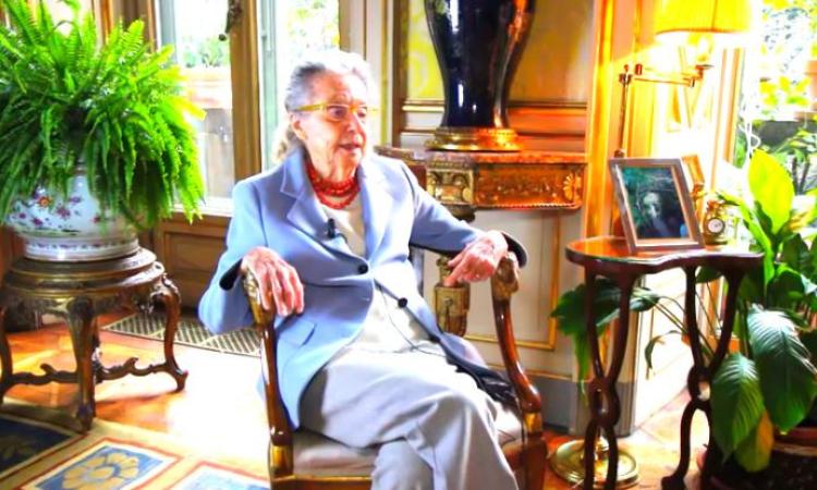 Addio a Giulia Maria Crespi, la signora del Fai innamorata di Recanati Addio a Giulia Maria Crespi, la signora del Fai innamorata di Recanati