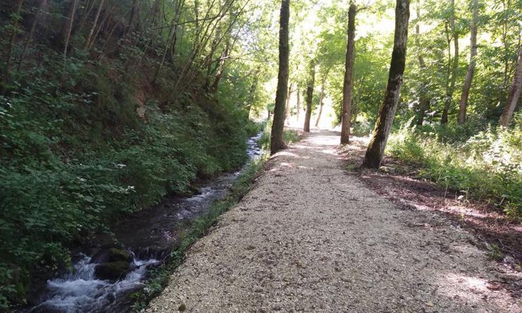 Pieve Torina, Comune e Contram inaugurano la nuova pista ciclopedonale Pieve Torina, Comune e Contram inaugurano la nuova pista ciclopedonale