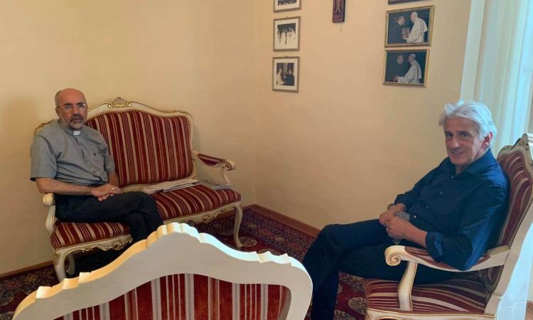 Il vescovo Marconi incontra Parcaroli: "Macerata ha bisogno dei suoi giovani"