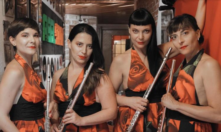 Tolentino, “Concerto all'alba” in Contrada Bura: protagonista sul palco il Quartetto F.A.T.A