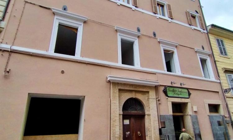 San Severino, torna agibile storico panificio: ricostruzione ultimata nel palazzo di via Garibaldi