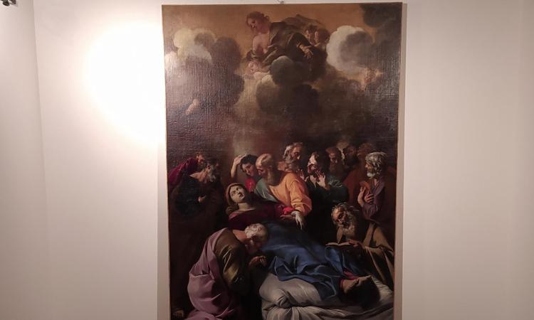 Macerata, Palazzo Ricci: via al restyling del museo. Restaurato il dipinto Transito della Vergine