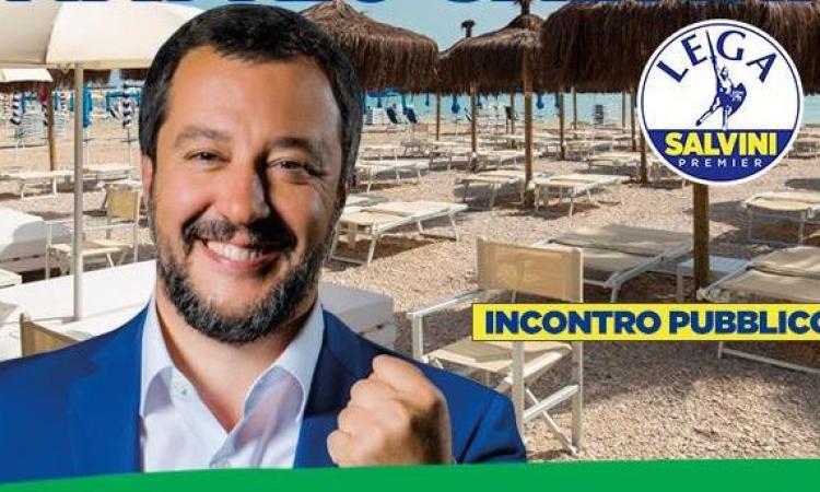 Matteo Salvini torna nelle Marche: il 22 agosto tappa a Civitanova e  Porto Recanati