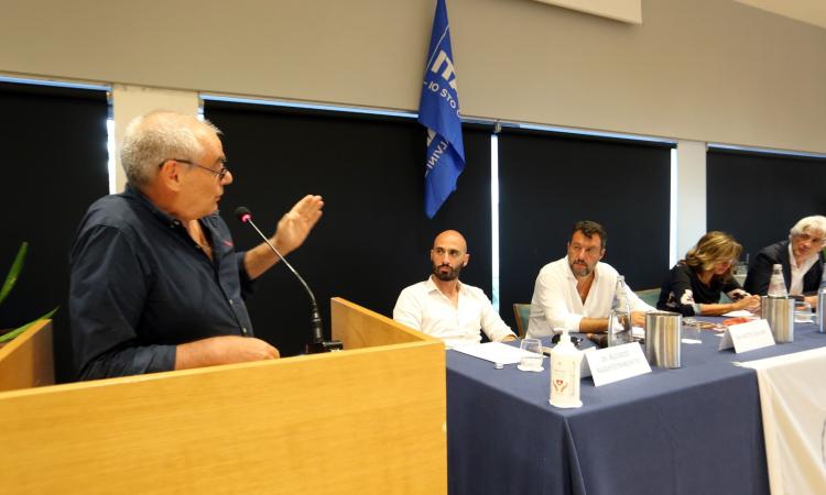 Incontro con i tecnici, Salvini e la ricostruzione post-sisma: "Serve il modello Genova" (FOTO)