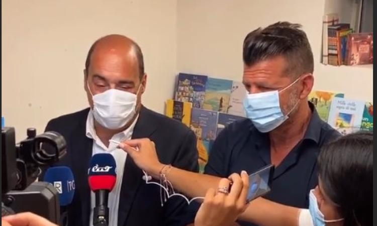 Regionali, arriva Zingaretti per sostenere Mangialardi: "Sono l'unico candidato che unisce la sinistra"