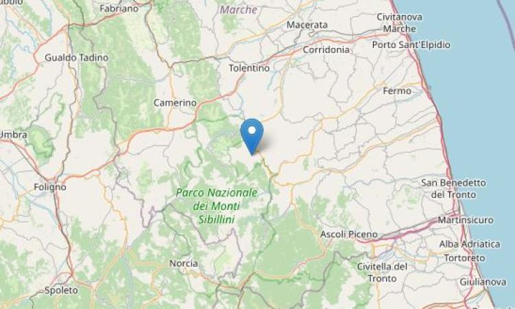 Trema ancora la terra: avvertite tre scosse con epicentro a Sarnano: l'ultima di magnitudo 3.4