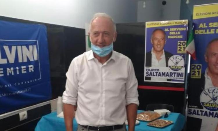 Regionali, Filippo Saltamartini inaugura in pieno centro a Civitanova la sua sede elettorale