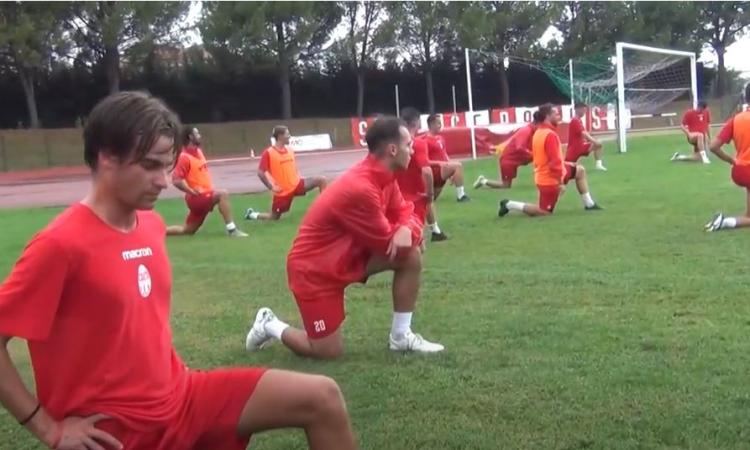 Maceratese, inizia la stagione: primo giorno di allenamento all'Helvia Recina (VIDEO)